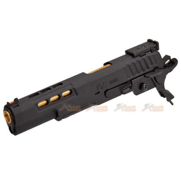 EMG / STI INTERNATIONAL??DVC 3-Gun 2011 Slide Set for Marui / WE Hi-Capa GBB (Black) - Image 4