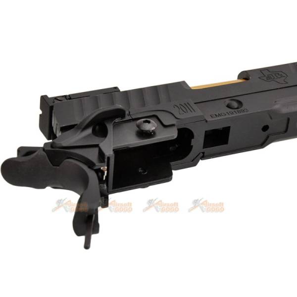 EMG / STI INTERNATIONAL??DVC 3-Gun 2011 Slide Set for Marui / WE Hi-Capa GBB (Black) - Image 5