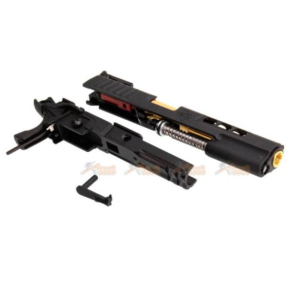 EMG / STI INTERNATIONAL??DVC 3-Gun 2011 Slide Set for Marui / WE Hi-Capa GBB (Black) - Image 6