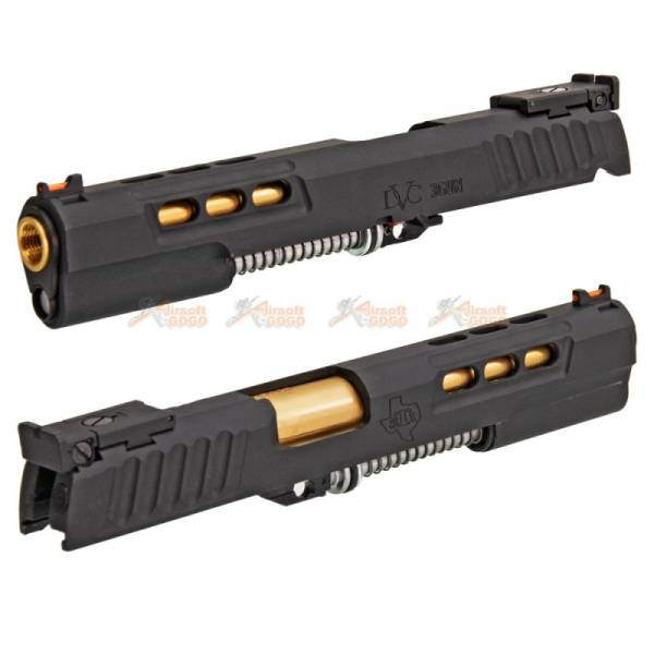EMG / STI INTERNATIONAL??DVC 3-Gun 2011 Slide Set for Marui / WE Hi-Capa GBB (Black) - Image 11