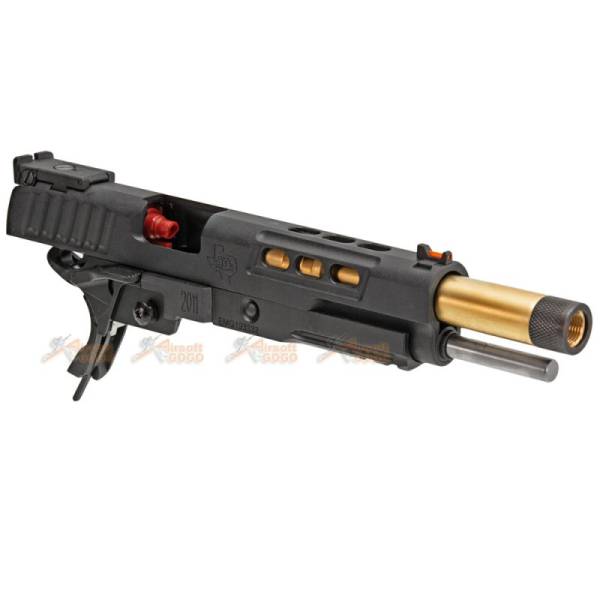 EMG / STI INTERNATIONAL??DVC 3-Gun 2011 Slide Set for Marui / WE Hi-Capa  GBB (Threaded)  (Black) - Image 3