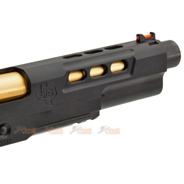 EMG / STI INTERNATIONAL??DVC 3-Gun 2011 Slide Set for Marui / WE Hi-Capa  GBB (Threaded)  (Black) - Image 9