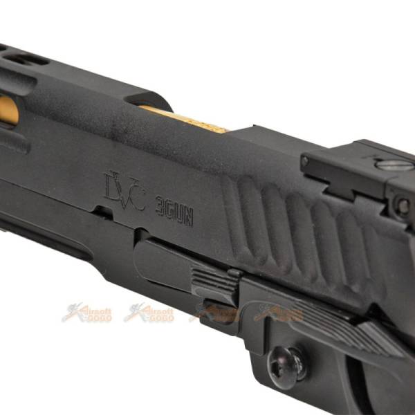 EMG / STI INTERNATIONAL??DVC 3-Gun 2011 Slide Set for Marui / WE Hi-Capa  GBB (Threaded)  (Black) - Image 10