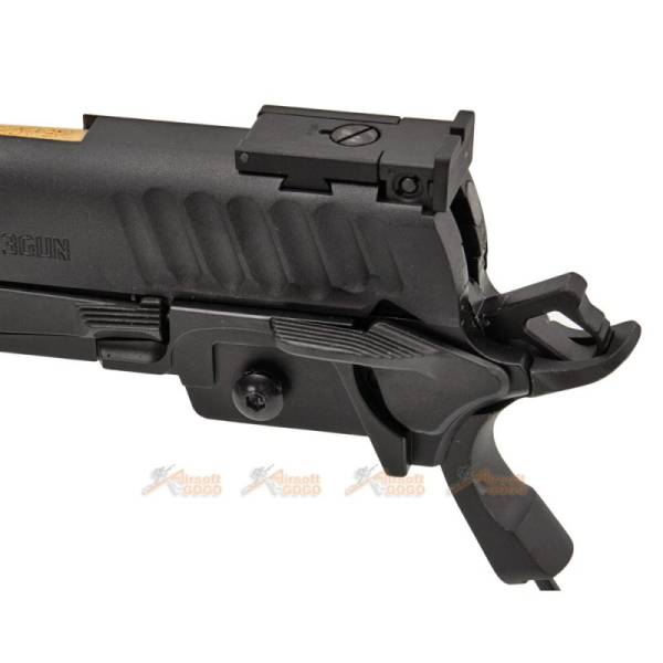 EMG / STI INTERNATIONAL??DVC 3-Gun 2011 Slide Set for Marui / WE Hi-Capa  GBB (Threaded)  (Black) - Image 5