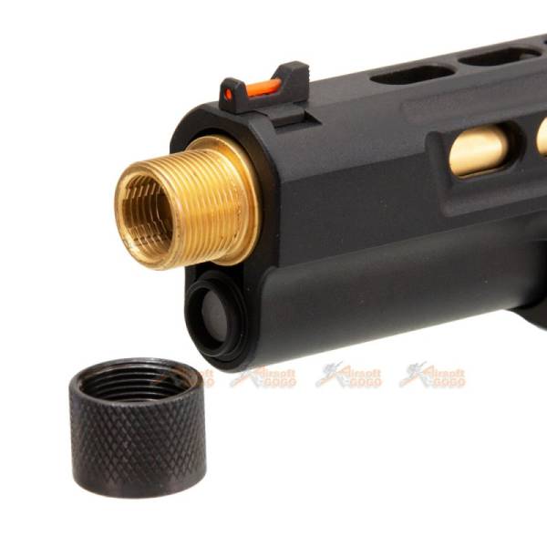 EMG / STI INTERNATIONAL??DVC 3-Gun 2011 Slide Set for Marui / WE Hi-Capa  GBB (Threaded)  (Black) - Image 7