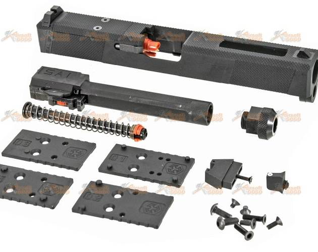 EMG / SAI Aluminium Alloy Slide Set for Marui, EMG, WE, AW G17 GBB (Gen 3) only