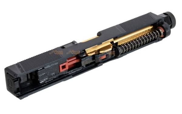 EMG / SAI Utility Slide Kit for WE-Tech G19 GBB, EMG /  SAI Utility Compact GBB (Gold Barrel, RMR Cut) - Image 2