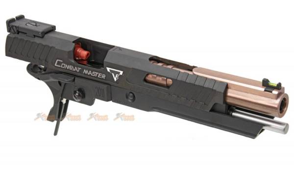 EMG / TTI 2011 Combat Master Island Barrel Version Slide Set for Marui / WE Hi-Capa GBB - Image 4