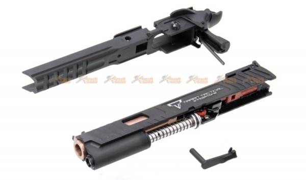 EMG / TTI 2011 Combat Master Island Barrel Version Slide Set for Marui / WE Hi-Capa GBB - Image 6