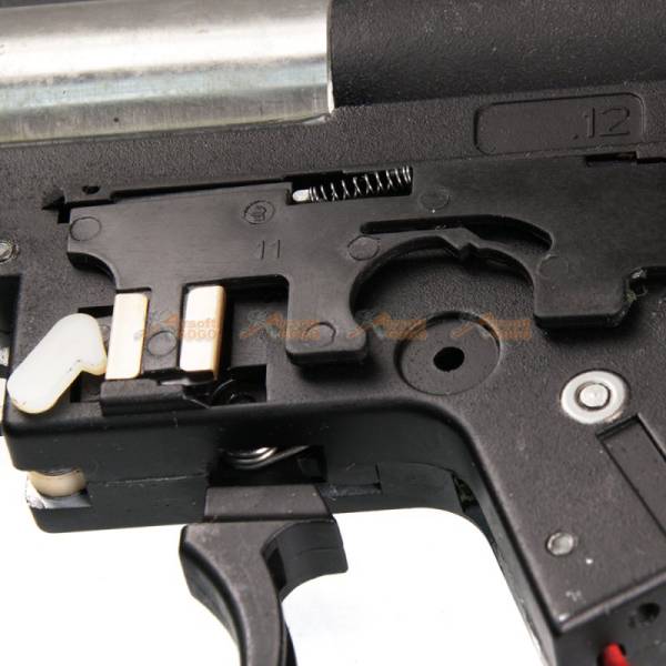 Complete Gearbox with Rear Wire for MP5 AEG (Black) - Image 5