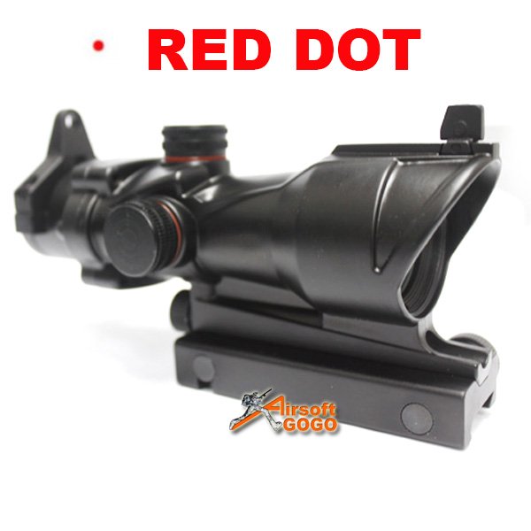 ACOG Type 1x30 Red Dot Sight Scope w/QD 11 & 20mm Mount