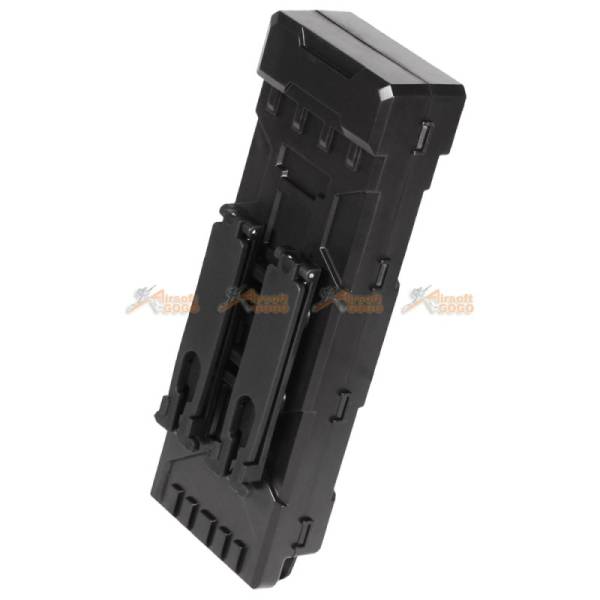 Tactical MOLLE 10pcs M870 Shotgun Magazine Shell Pouch Carrier Holder (Black) - Image 2