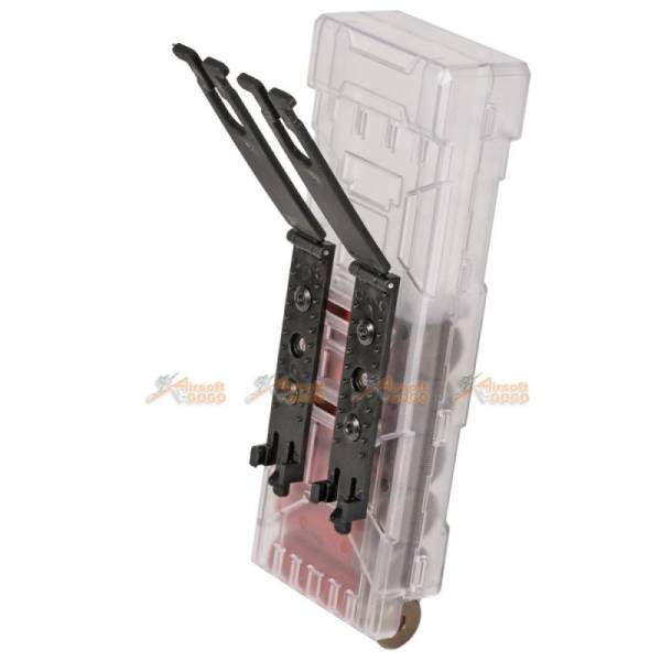Tactical MOLLE 10pcs M870 Shotgun Magazine Shell Pouch Carrier Holder (Limpid) - Image 5