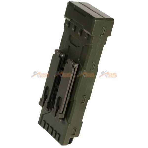 Tactical MOLLE 10pcs M870 Shotgun Magazine Shell Pouch Carrier Holder (Olive Drab) - Image 2