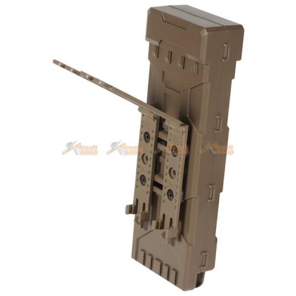 Tactical MOLLE 10pcs M870 Shotgun Magazine Shell Pouch Carrier Holder (TAN) - Image 3