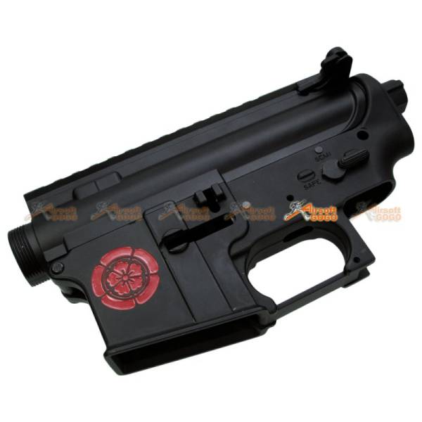 織田の魂 M4 AEG Metal Receiver Body (Type 2) for Marui std G&P JG M4 M16 SR16 - Image 4