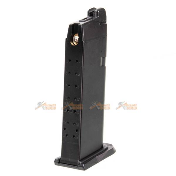 AW Custom Magazine for Marui, WE, AW, EMG G17, G18c GBB (Black) - Image 2
