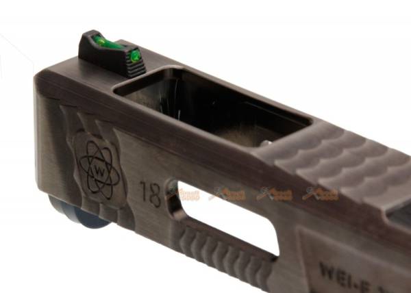 WEI-E Custom Metal Slide S Type for Marui WE G18C GBB (Golden Barrel) - Image 6