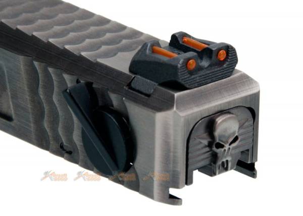 WEI-E Custom Metal Slide S Type for Marui WE G18C GBB (Golden Barrel) - Image 4