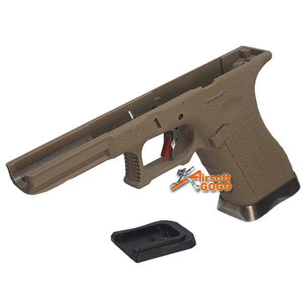 ARCHIVES Custom IPSC Frame for WE G17 G18C G34 G35 - Dark Earth