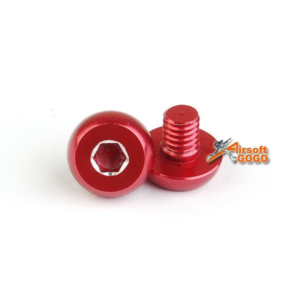 AIP Grip Screws For TM 4.3/5.1 - Red