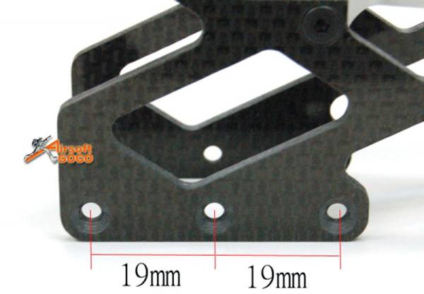AIP C-more Carbon Scope Mount For Marui Hi-capa GBB Series - Black - Image 6