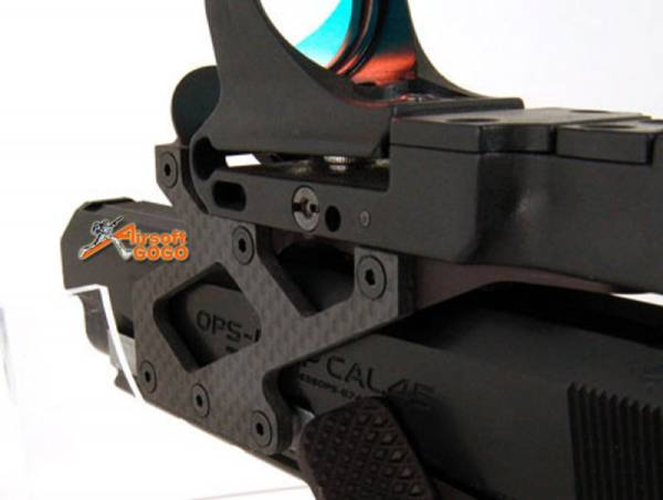 AIP C-more Carbon Scope Mount For Marui Hi-capa GBB Series - Black - Image 4