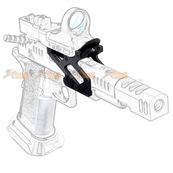 AIP C-more Carbon Scope Mount For Marui Hi-capa GBB Series - Black - Image 9