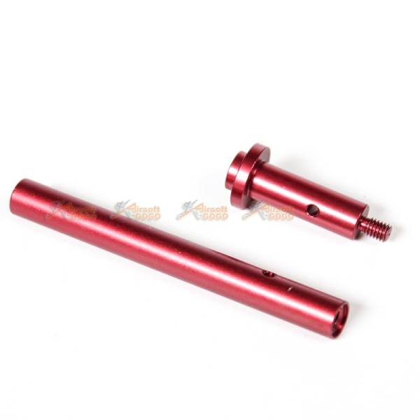 AIP Aluminum Recoil Spring Rod For Marui Hi-capa 5.1 GBB (Red) - Image 3