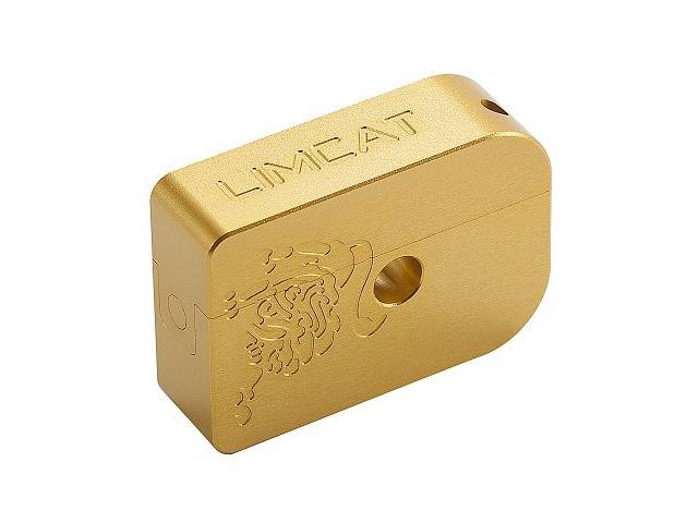 AIP CNC Limcat Puzzle Magazine Base for Marui WE Hicapa (Gold/L)