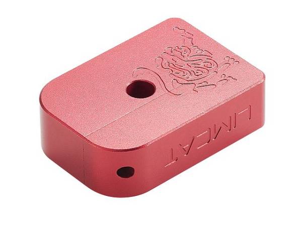 AIP CNC Limcat Puzzle Magazine Base for Marui WE Hicapa (Red/L) - Image 5
