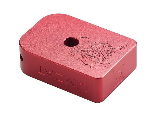 AIP CNC Limcat Puzzle Magazine Base for Marui WE Hicapa (Red/L) - Image 2