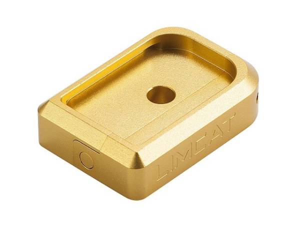 AIP CNC Limcat Puzzle Magazine Base for Marui WE Hicapa (Gold/S) - Image 5