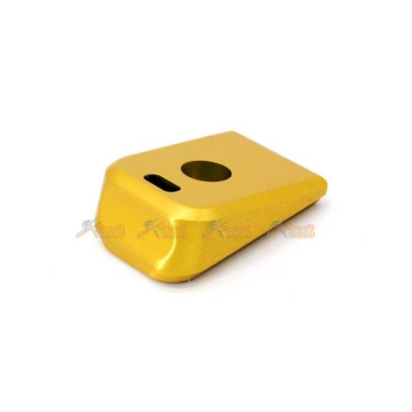 AIP CNC Magazine Base for Marui / WE G17, G34 (Gold) - Image 2