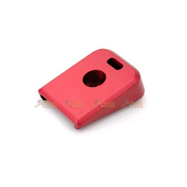 AIP CNC Magazine Base for Marui / WE G17, G34 (Red) - Image 2