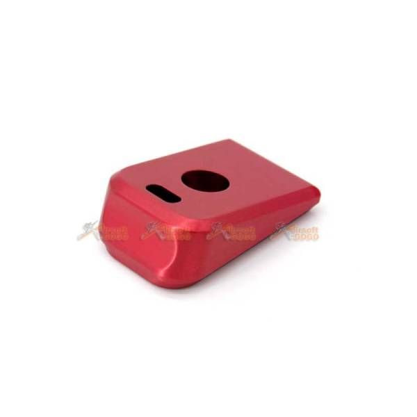 AIP CNC Magazine Base for Marui / WE G17, G34 (Red) - Image 3