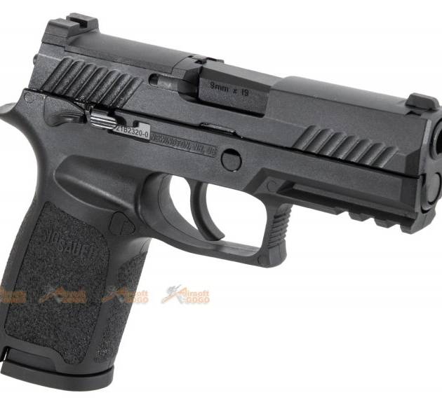 SIG AIR P320 M18 6mm Gas Version GBB Pistol (Licensed by SIG Sauer) (by VFC) - Black