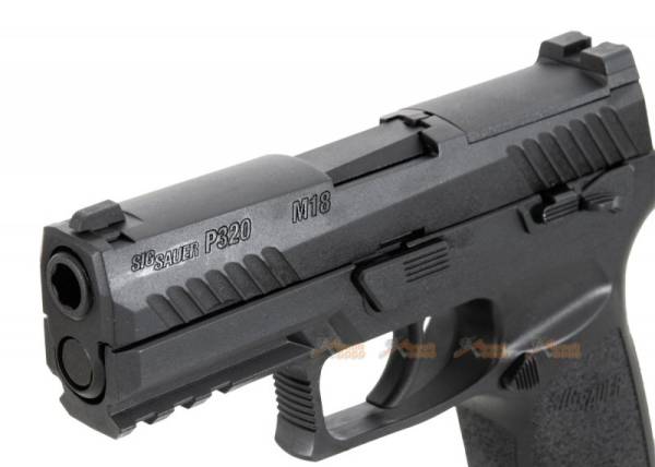 SIG AIR P320 M18 6mm Gas Version GBB Pistol (Licensed by SIG Sauer) (by VFC) - Black - Image 2