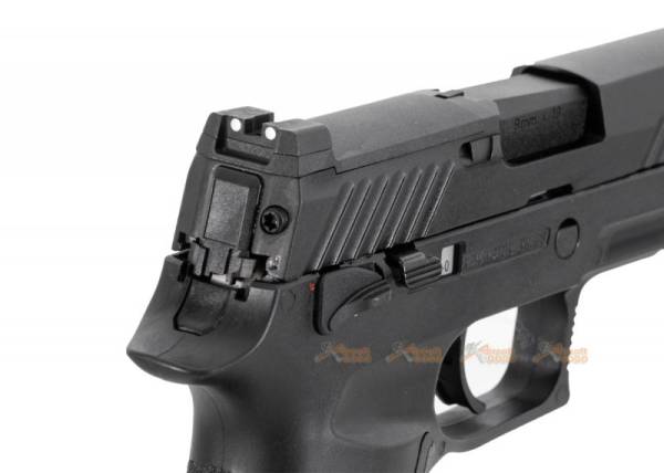 SIG AIR P320 M18 6mm Gas Version GBB Pistol (Licensed by SIG Sauer) (by VFC) - Black - Image 3