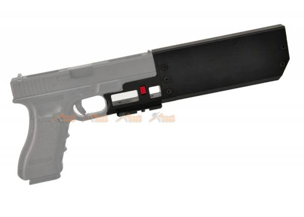 RGW FD917 Dummy Silencer (V1.1) for Tokyo Marui G17 G18c / KJ (G17 Gen3) / WE & AW G17 G18c GBB - Image 3