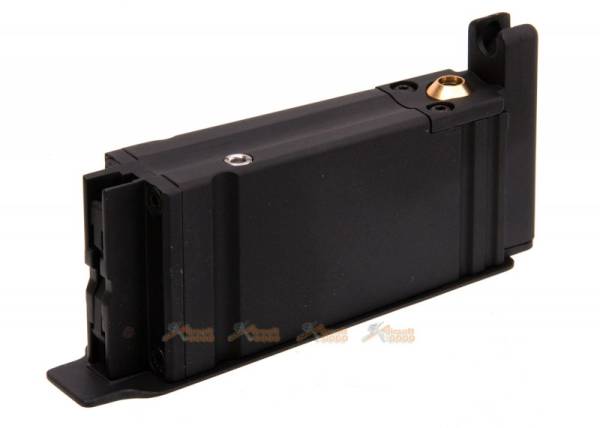 RGW Metal 11rds Gas Magazine for Airsoft Tanaka/PPS Kar 98k GBBR (Black) - Image 2
