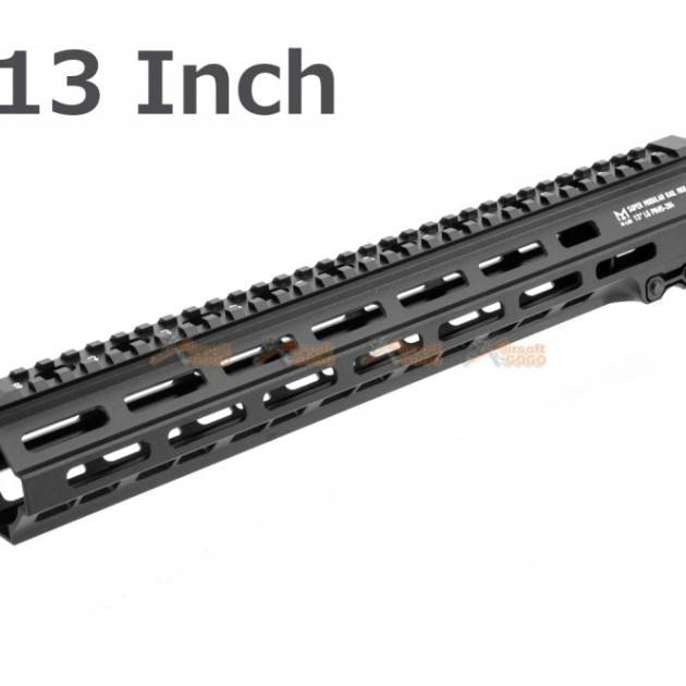 13 Inch MK8 Series Metal M-Lok Rail for M4 AEG (Black)