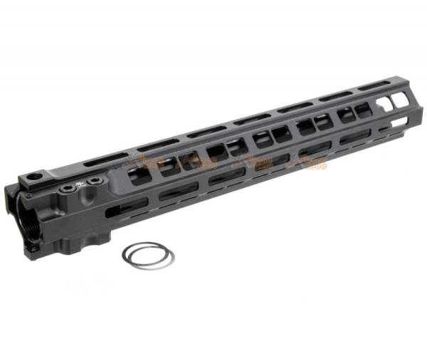 13 Inch MK8 Series Metal M-Lok Rail for M4 AEG (Black) - Image 2