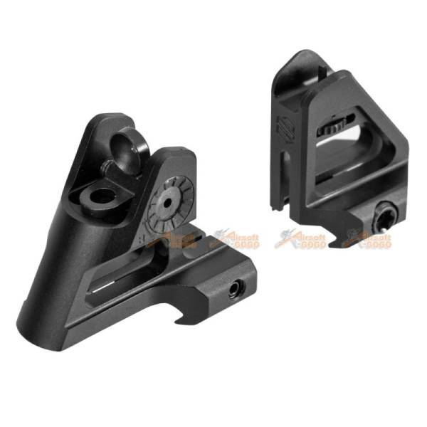 Front & Rear Sight Set for M4 Series (Black) - Image 3