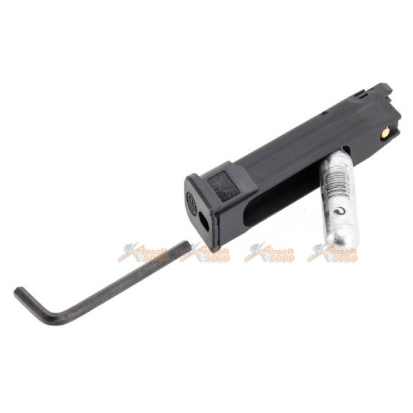 SIG SAUER M17 P320 AIRSOFT CO2 MAGAZINE (25 ROUNDS) - Black (BY SIG AIR & VFC) - Image 3