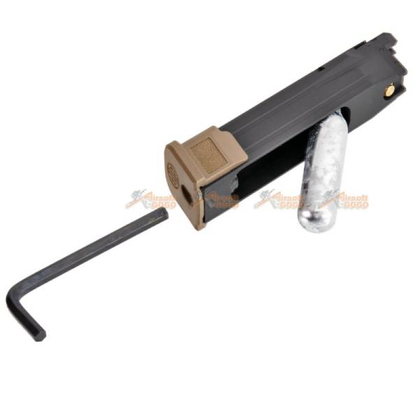 SIG SAUER M17 P320 AIRSOFT CO2 MAGAZINE (25 ROUNDS) - TAN (BY SIG AIR & VFC) - Image 2