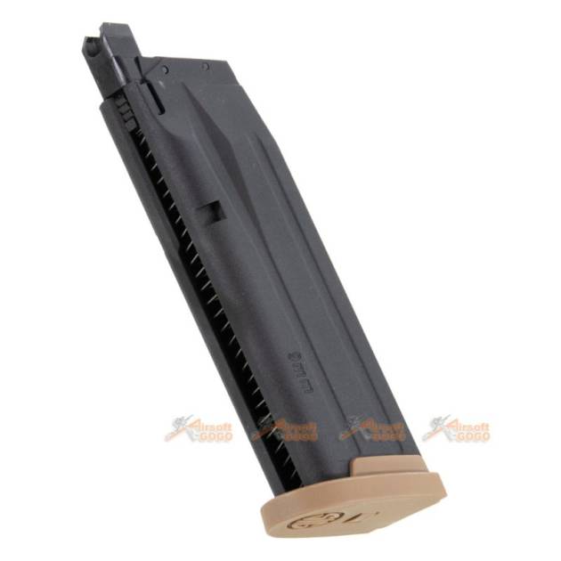 VFC / SIG AIR P320 M18 21rds Magazine for M17 M18 GBB  (Licensed by SIG Sauer) (by VFC) - TAN