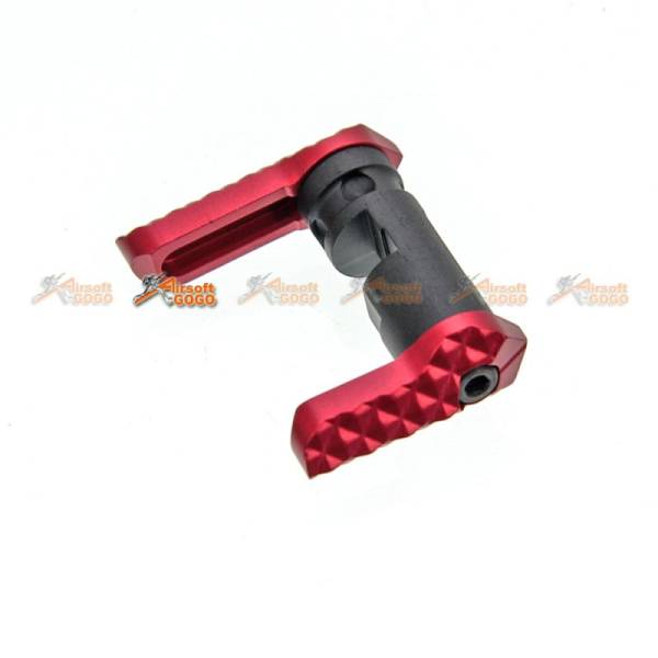 Angry Gun Ambi Selector for Marui M4 MWS GBB (Red) - Image 2
