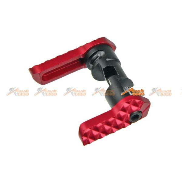 Angry Gun Ambi Selector for WE M4 GBB (Red) - Image 2