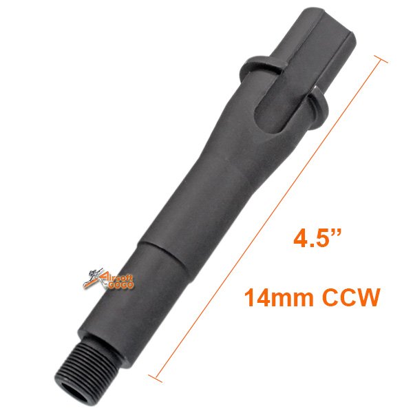 4.5 Inch M4 Metal AEG Outer Barrel (14mm CCW)